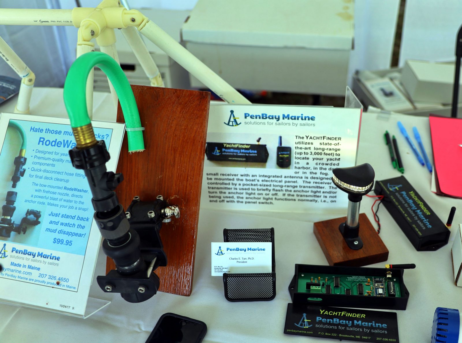 PenBay Marine BoatFramer, RodeWasher & YachtFinder